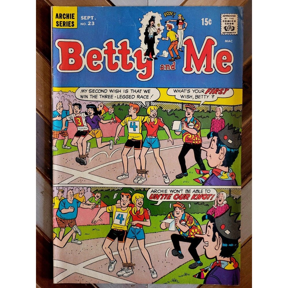 Betty and Me #23 VG/FN (Archie Comics 1969) Veronica, Jughead, Jokes, GGA